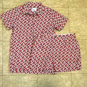 Burberry Kids Monogram Short set SZ12